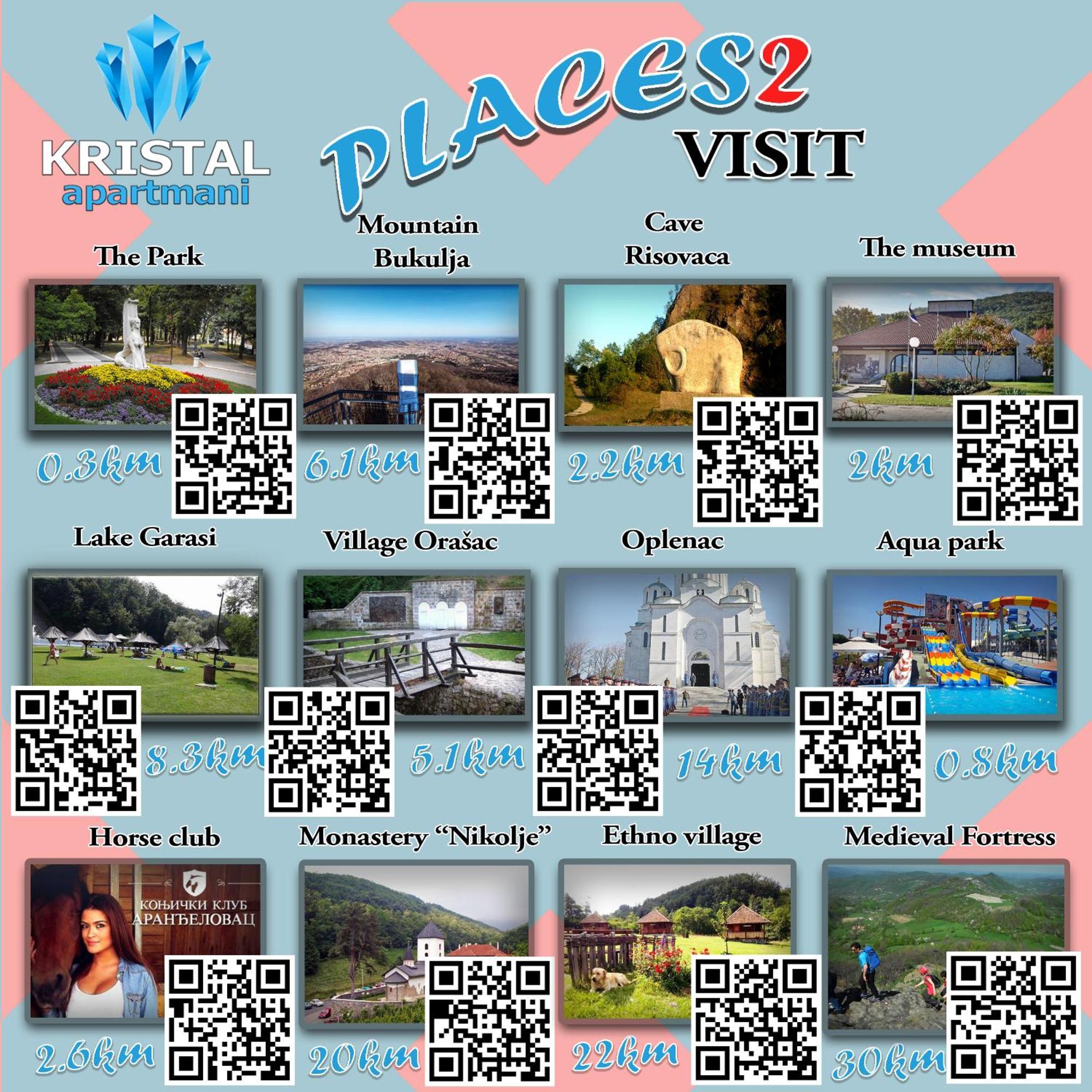 Kristal Apartmani Аранделовац Экстерьер фото